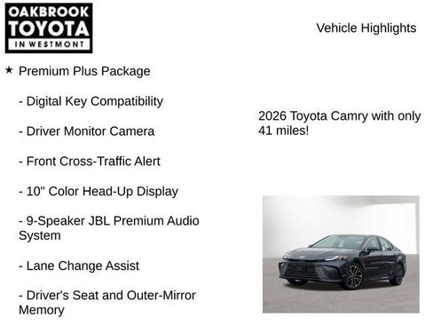 New 2026 Toyota Camry XLE image 7