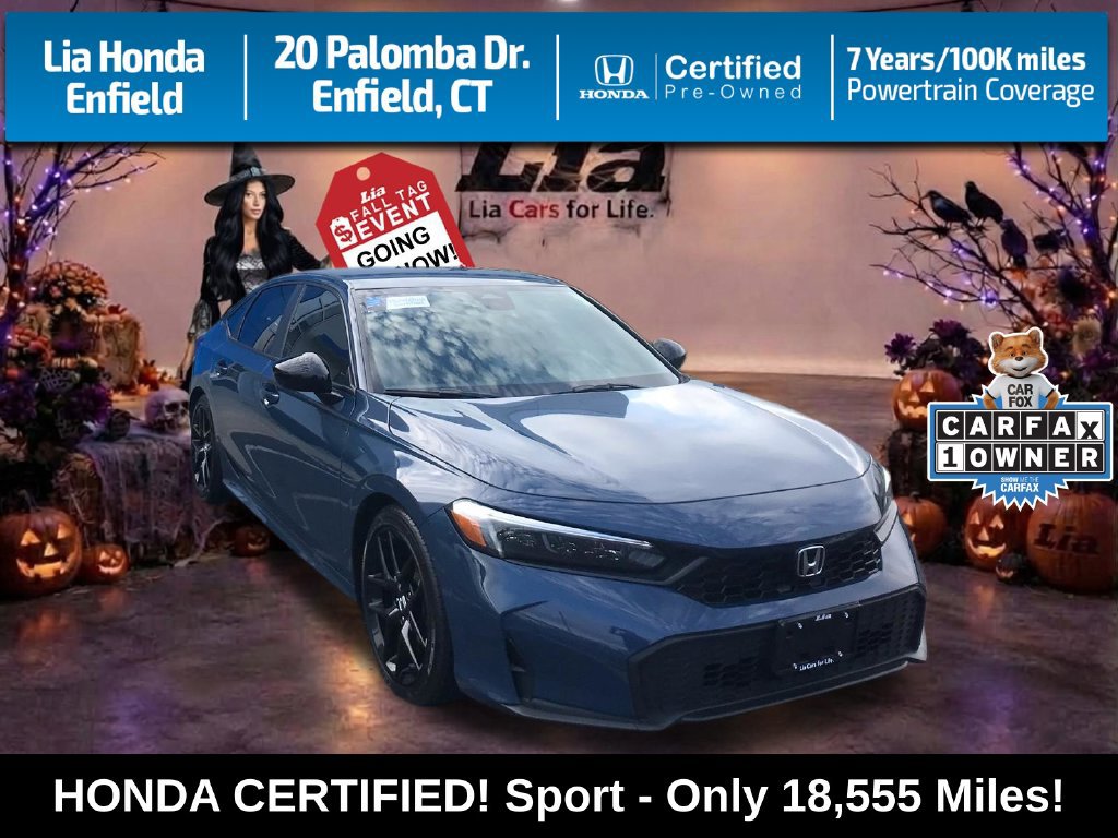 Certified 2025 Honda Civic Sport image 1
