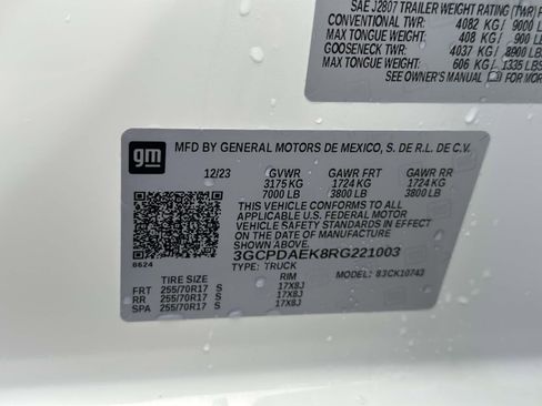 New 2024 Chevrolet Silverado 1500 W/T w/ WT Value Package image 28