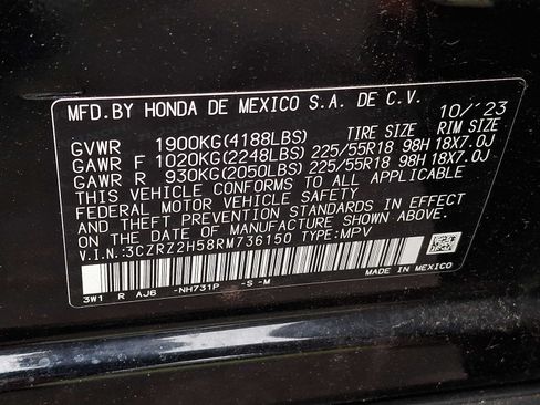 Used 2024 Honda HR-V Sport image 27