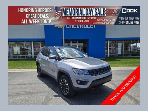 Used 2020 Jeep Compass Trailhawk AWD/4WD image 1