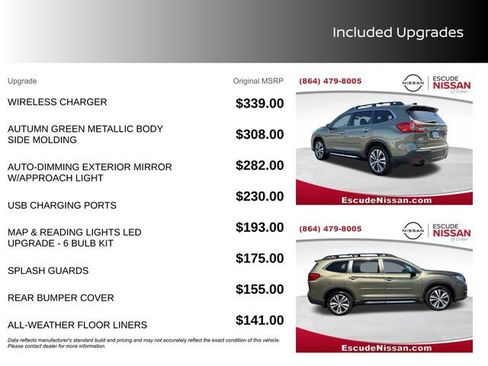 Used 2022 Subaru Ascent Touring AWD/4WD image 13