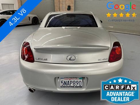 Used 2002 Lexus SC 430 Convertible RWD image 4
