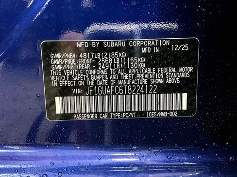 New 2026 Subaru Impreza 2.0i Sport image 19