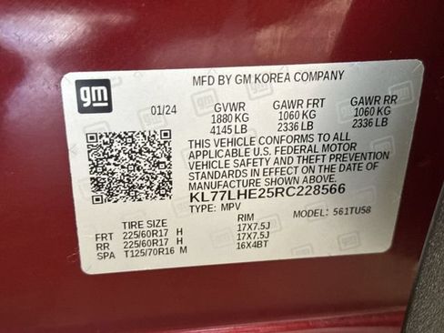 Certified 2024 Chevrolet Trax LT FWD image 28