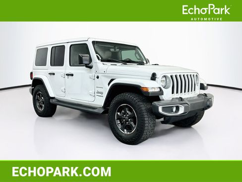 Used 2020 Jeep Wrangler Unlimited Sahara AWD/4WD image 1