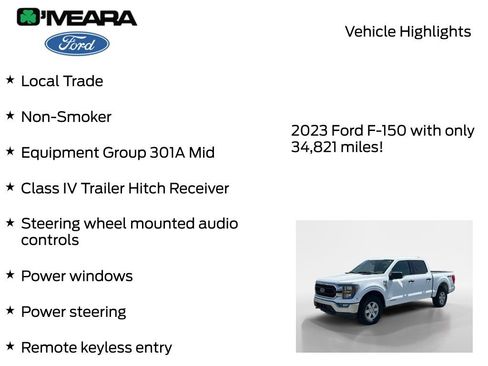 Used 2023 Ford F150 XLT w/ Equipment Group 301A Mid AWD/4WD image 8