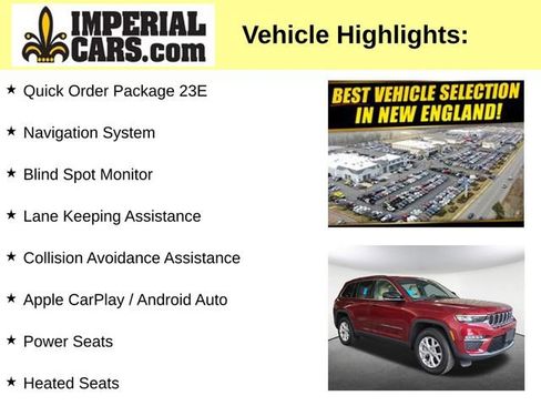 Used 2023 Jeep Grand Cherokee Limited AWD/4WD image 3