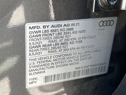 Used 2021 Audi Q7 3.0T Premium Plus w/ Executive Package AWD/4WD image 40