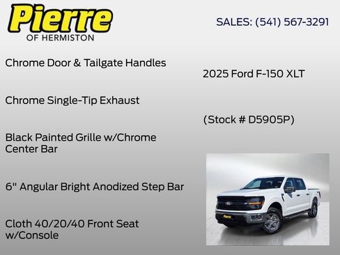 Used 2025 Ford F150 XLT w/ Equipment Group 301A Standard AWD/4WD image 18