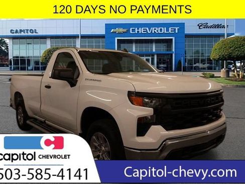 Used 2025 Chevrolet Silverado 1500 W/T RWD image 1