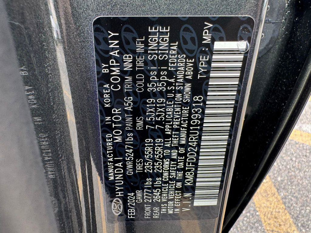 New 2024 Hyundai Tucson Limited AWD/4WD image 36