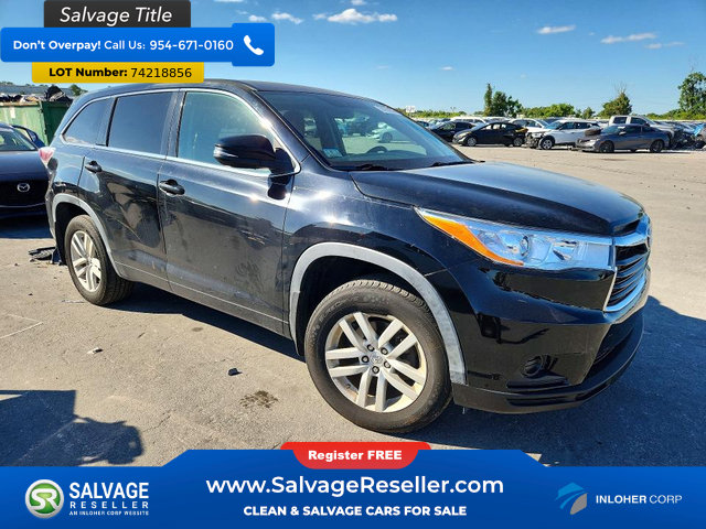 Used 2014 Toyota Highlander LE AWD/4WD image 5