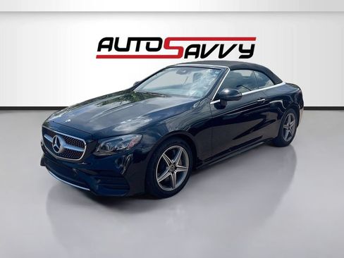 Used 2018 Mercedes-Benz E 400 4MATIC Cabriolet w/ Premium 2 Package (Q02) image 3