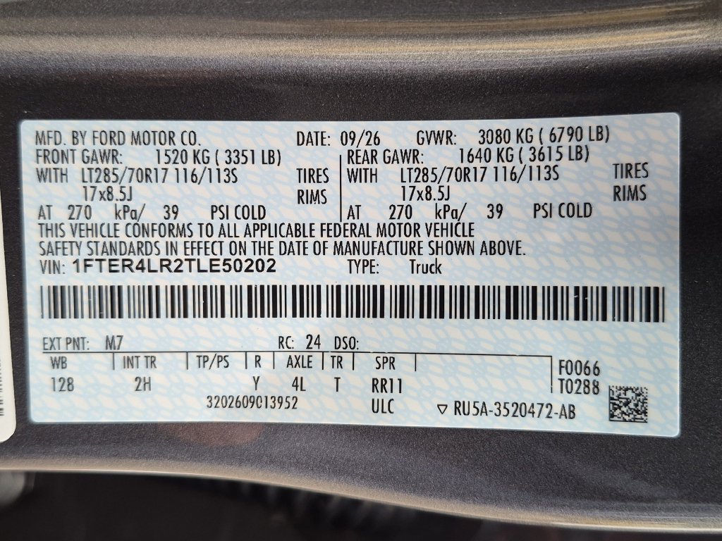New 2026 Ford Ranger Raptor AWD/4WD image 32