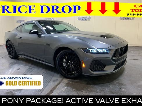 Certified 2025 Ford Mustang GT Premium w/ Mustang Nite Pony Package RWD image 1