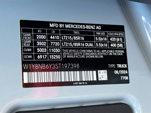 New 2025 Mercedes-Benz Sprinter 3500 image 24