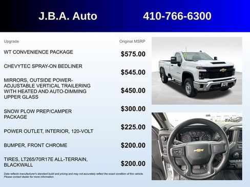 Used 2025 Chevrolet Silverado 2500 W/T w/ WT Convenience Package image 5