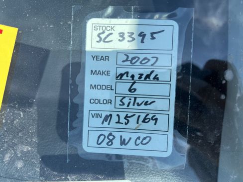 Used 2007 MAZDA MAZDA6 i Sport Value Edition FWD image 3