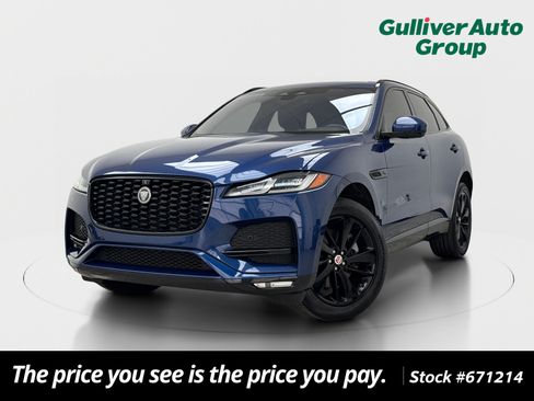 Used 2021 Jaguar F-PACE S AWD/4WD image 1