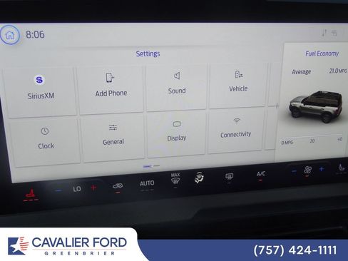 Certified 2025 Ford Bronco Sport Big Bend w/ Convenience Package AWD/4WD image 23