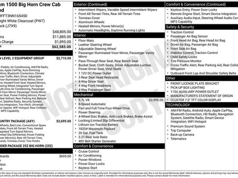 Used 2022 RAM 1500 Big Horn AWD/4WD image 7