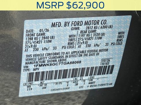 New 2026 Ford Explorer ST w/ Sun And Sound Package image 41