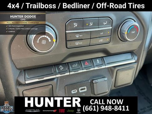 Used 2021 Chevrolet Silverado 1500 Custom Trail Boss AWD/4WD image 29