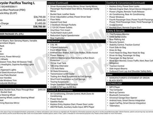 Used 2019 Chrysler Pacifica Touring-L image 7