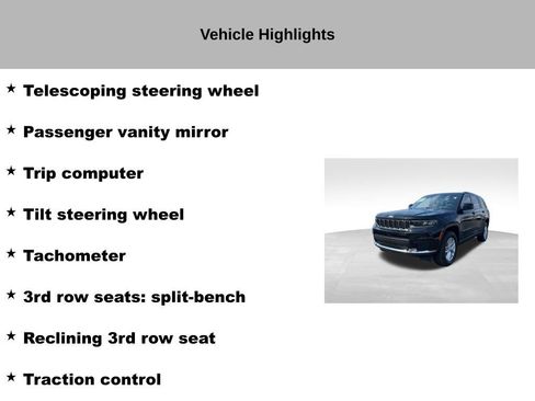 Used 2024 Jeep Grand Cherokee L Laredo AWD/4WD image 54
