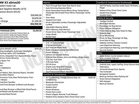 Used 2026 BMW X3 xDrive30 image 38