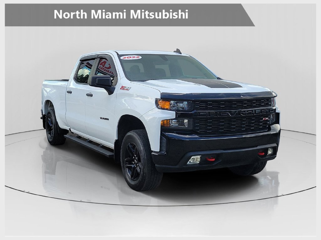 Used 2022 Chevrolet Silverado 1500 Custom Trail Boss AWD/4WD image 1