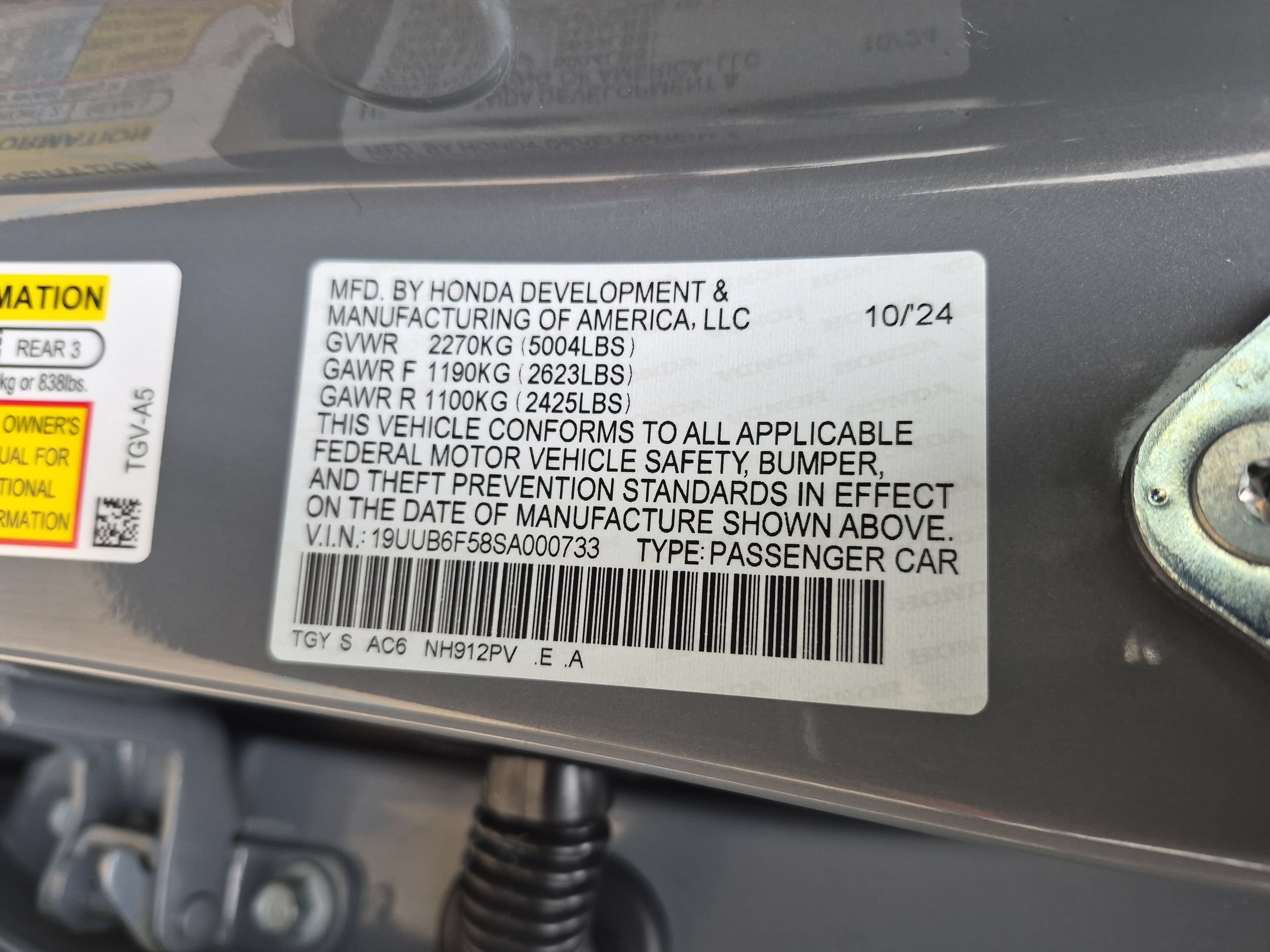 Used 2025 Acura TLX w/ A-SPEC Package AWD/4WD image 35