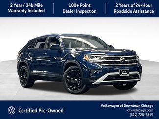 Certified 2023 Volkswagen Atlas Cross Sport SE w/ Black Wheel Package AWD/4WD 360° Tour
