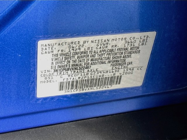 Used 2022 Nissan Kicks S FWD image 41