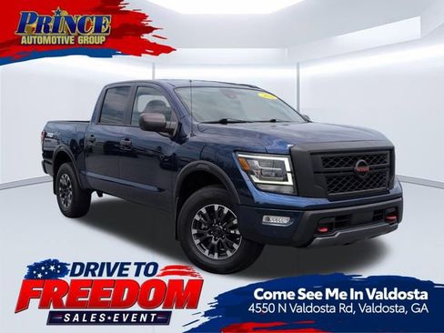Used 2021 Nissan Titan PRO-4X w/ Pro-4x Utility Package AWD/4WD image 1