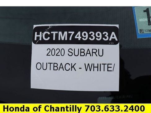 Used 2020 Subaru Outback Limited image 37