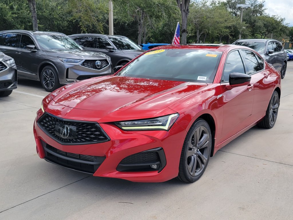 Certified 2023 Acura TLX w/ A-SPEC Package FWD image 3