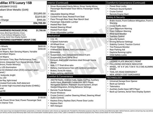 Used 2019 Cadillac XTS Luxury w/ Driver Awareness Package image 1