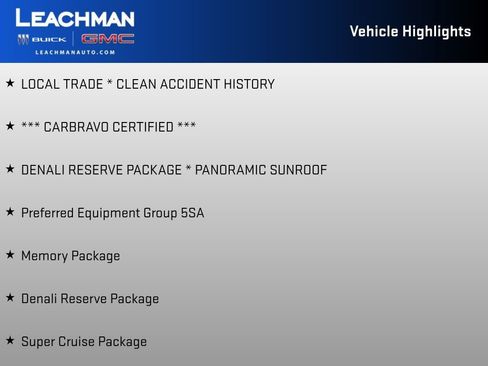 Certified 2025 GMC Acadia Denali w/ Super Cruise Package FWD image 4
