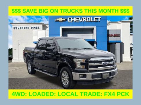 Used 2016 Ford F150 Lariat w/ Equipment Group 501A Mid image 1