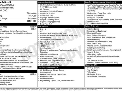 Used 2026 Kia Seltos S image 5
