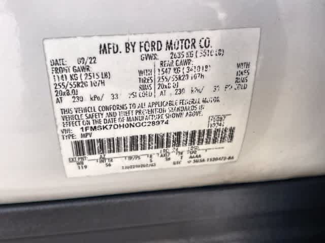 Used 2022 Ford Explorer XLT w/ Equipment Group 202A RWD image 22