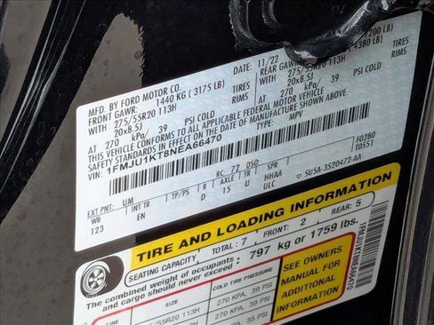 Used 2022 Ford Expedition Limited image 27