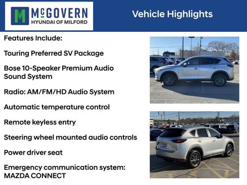 Used 2021 MAZDA CX-5 Touring w/ Touring Preferred SV Package image 4