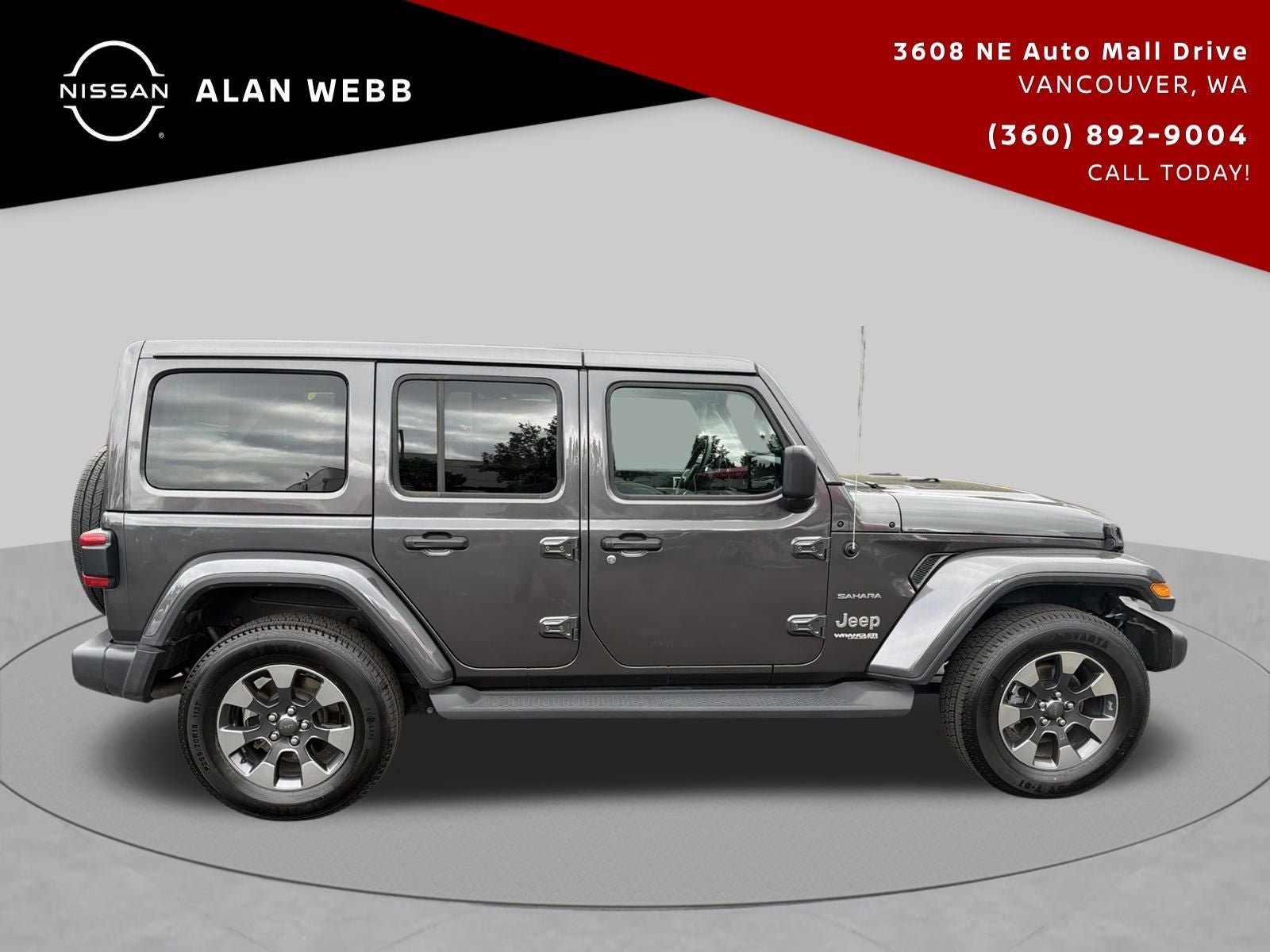 Used 2018 Jeep Wrangler Unlimited Sahara AWD/4WD image 2
