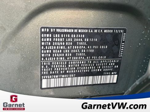 New 2026 Volkswagen Tiguan SE R-Line image 23