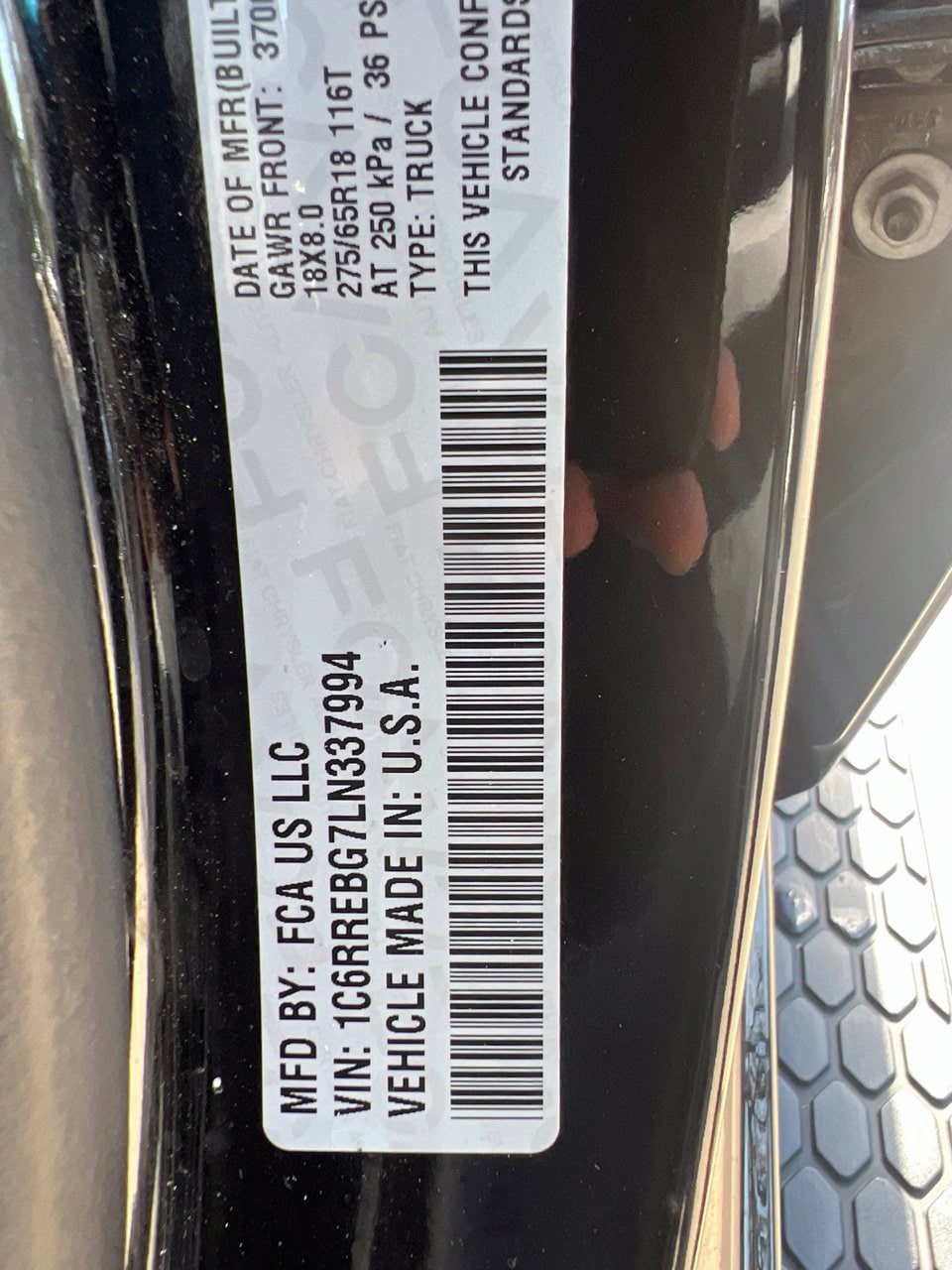 Used 2020 RAM 1500 Lone Star RWD image 27