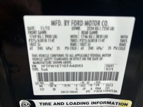 Used 2014 Ford F150 FX4 w/ Equipment Group 402A Luxury image 43