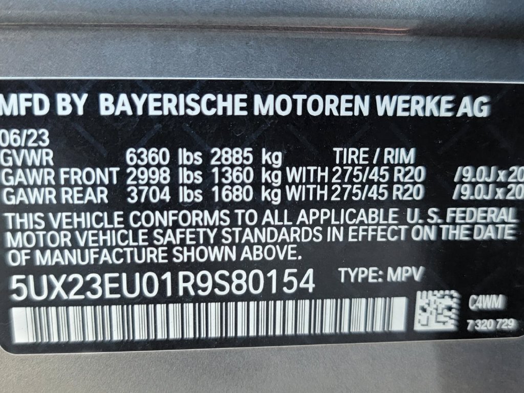 Used 2024 BMW X5 xDrive40i w/ Parking Assistance Package AWD/4WD image 35